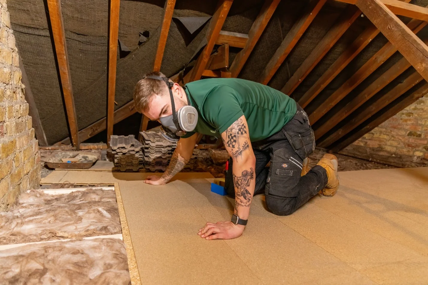 Loft boarding materials and installation