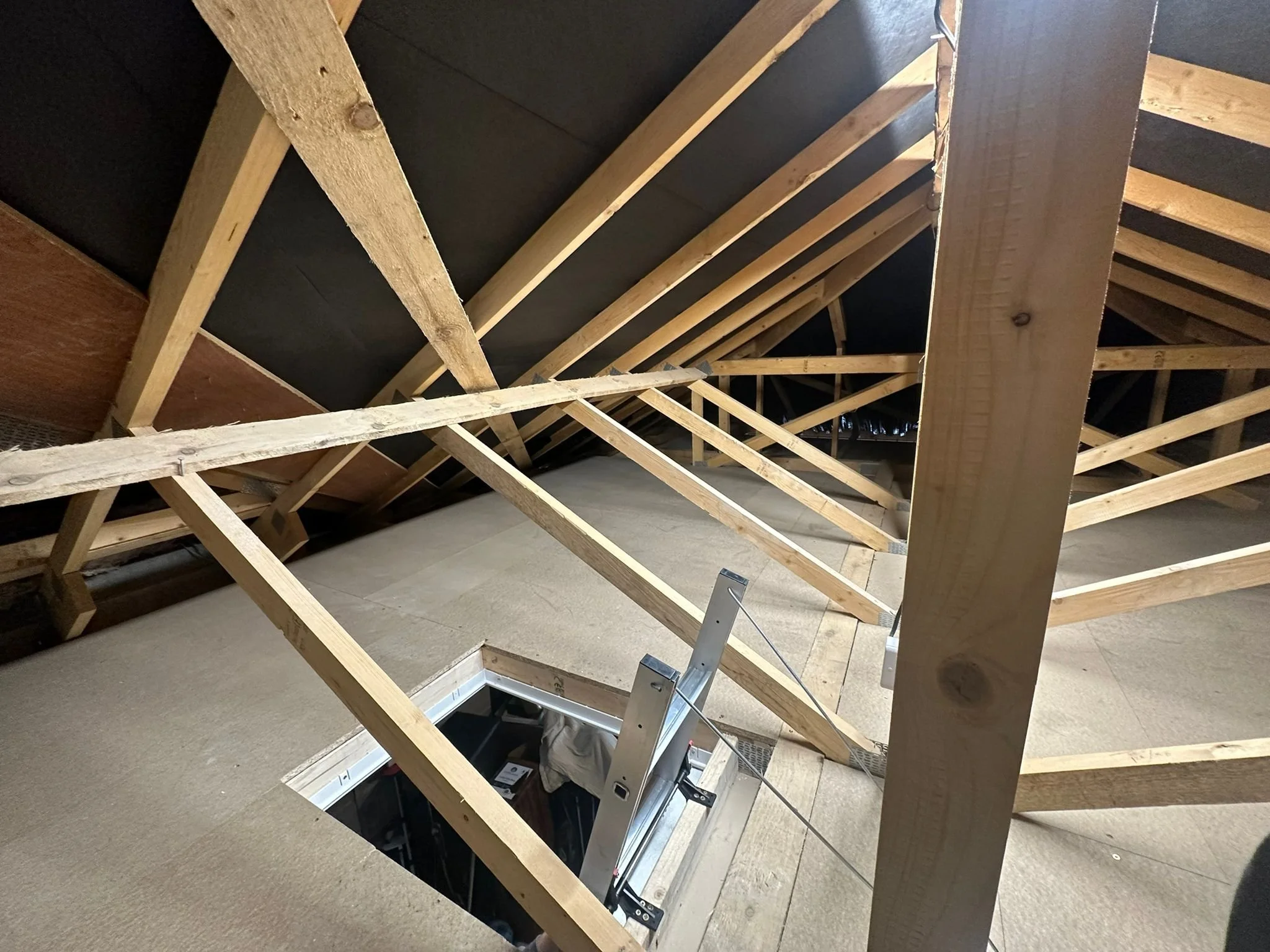 Basic loft boarding installation